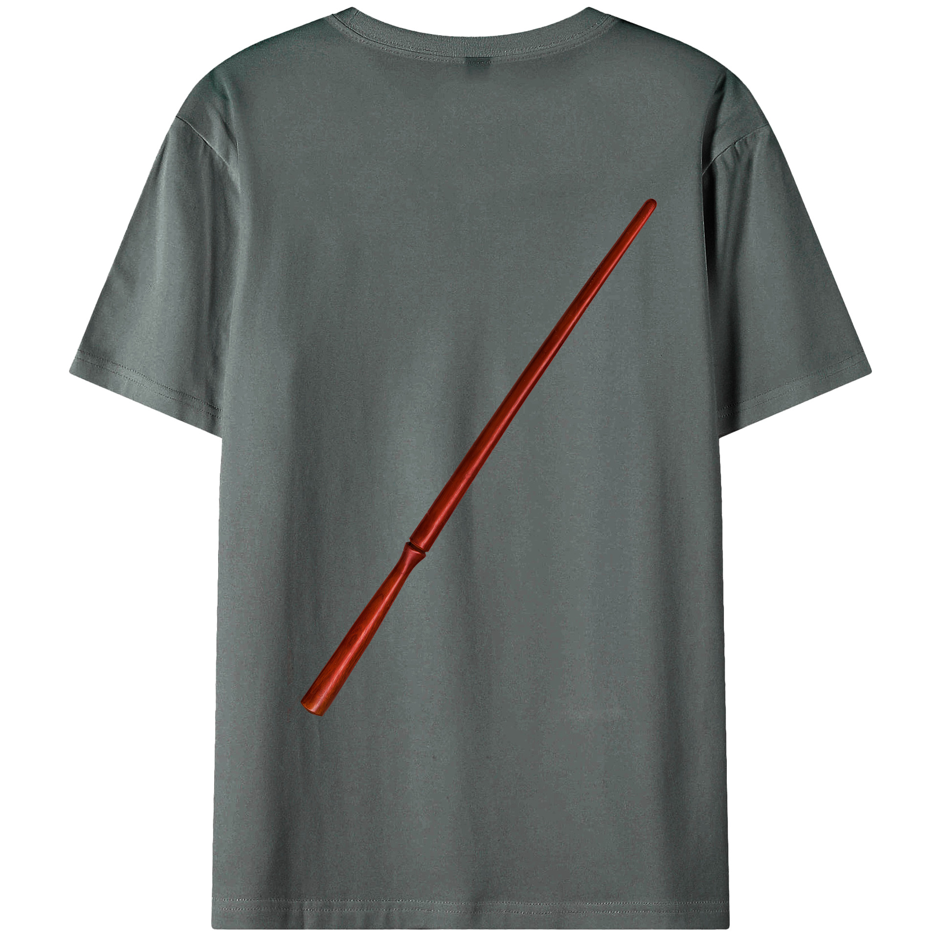 （画像用） Harry Potter ハリー・ポッターシリーズ 綿100％ メンズ半袖Tシャツ（バックプリント） 通気性